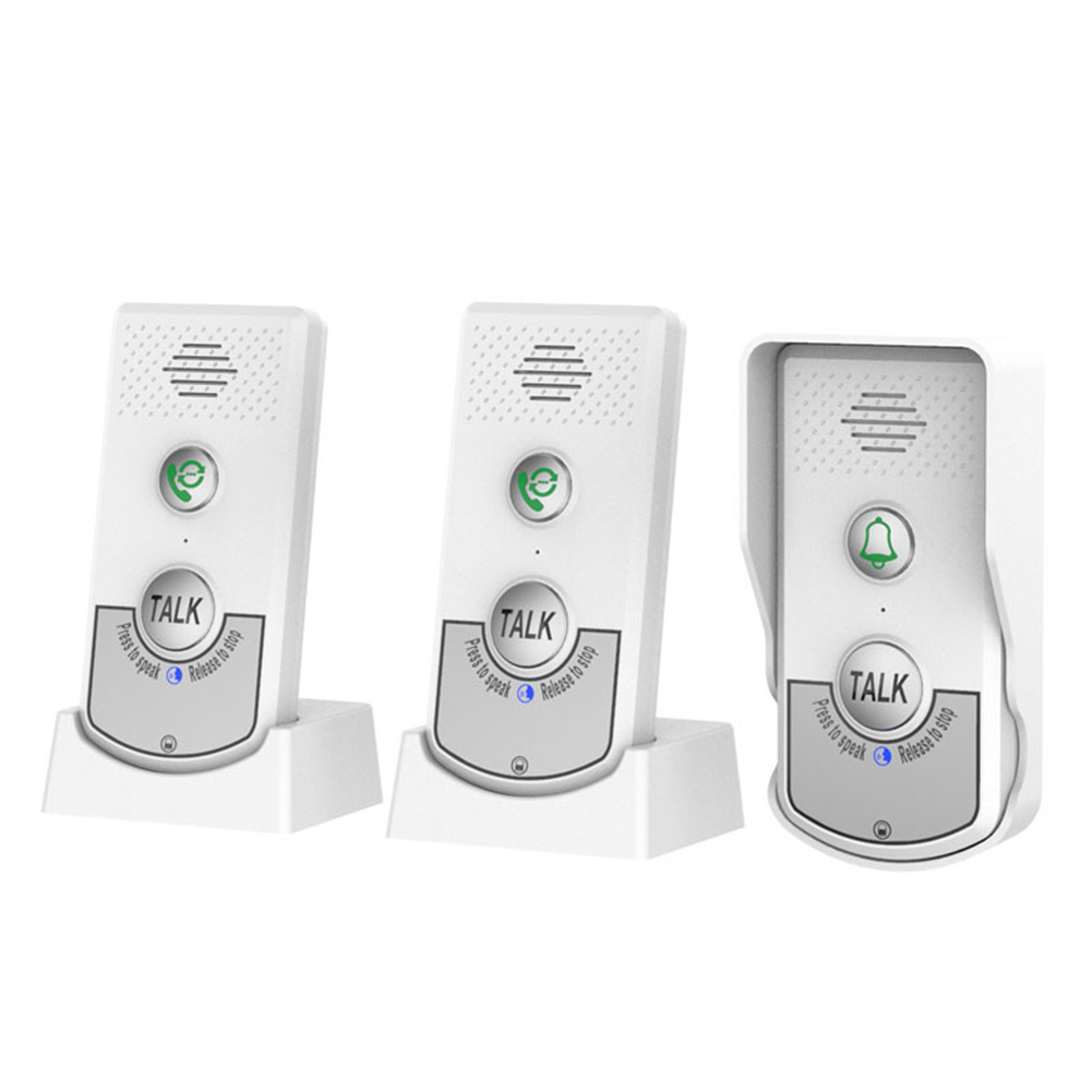 Home Security Units - Wireless Two Way Voice Intercom Doorbell