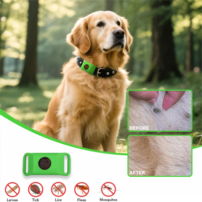 Pet Immune Pir Sensor - Natural Anti-Flea & Tick Pendant Oils