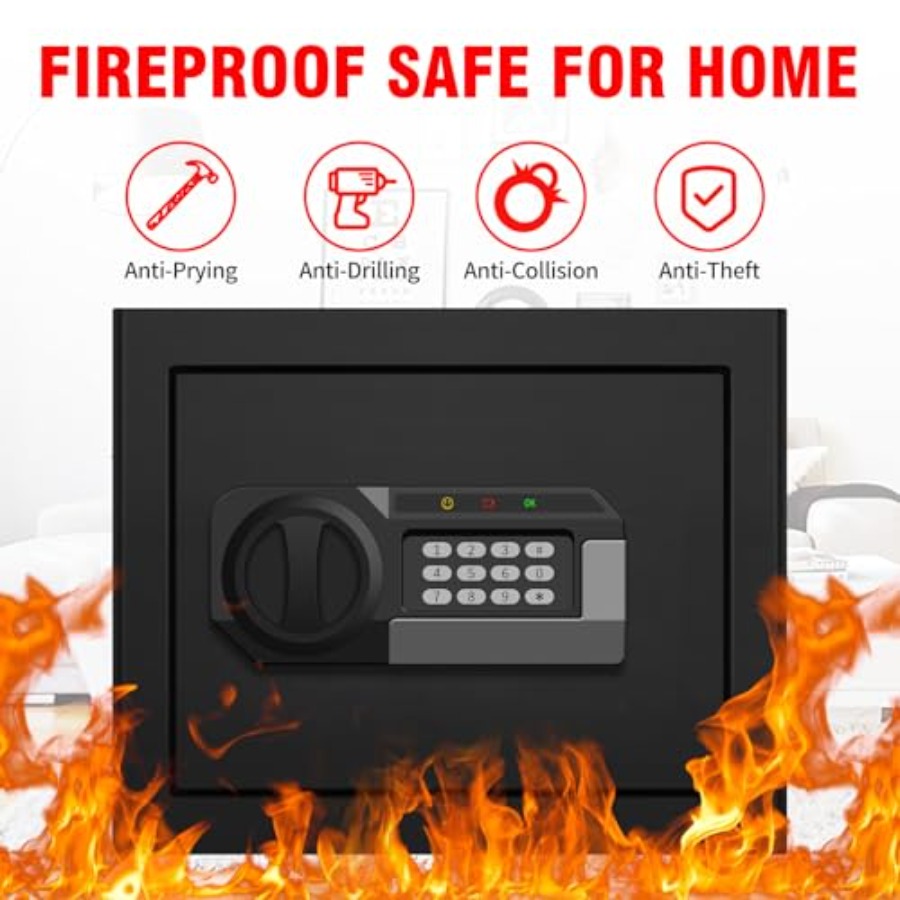 Home use fireproof waterproof  - Home Security Key Box 评论和价格