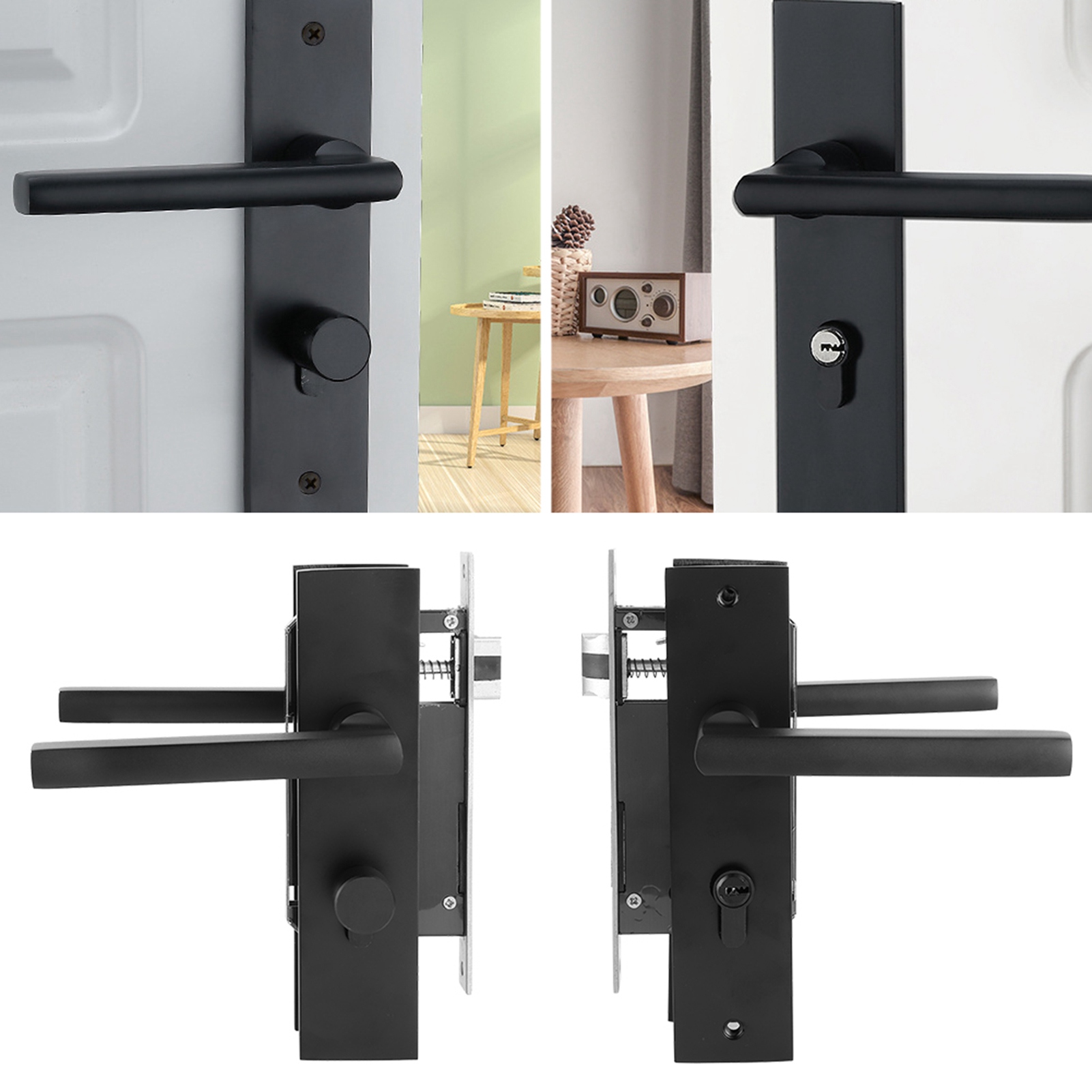Space Aluminum Bedroom Door Lo - Home Security Brand 评论和价格
