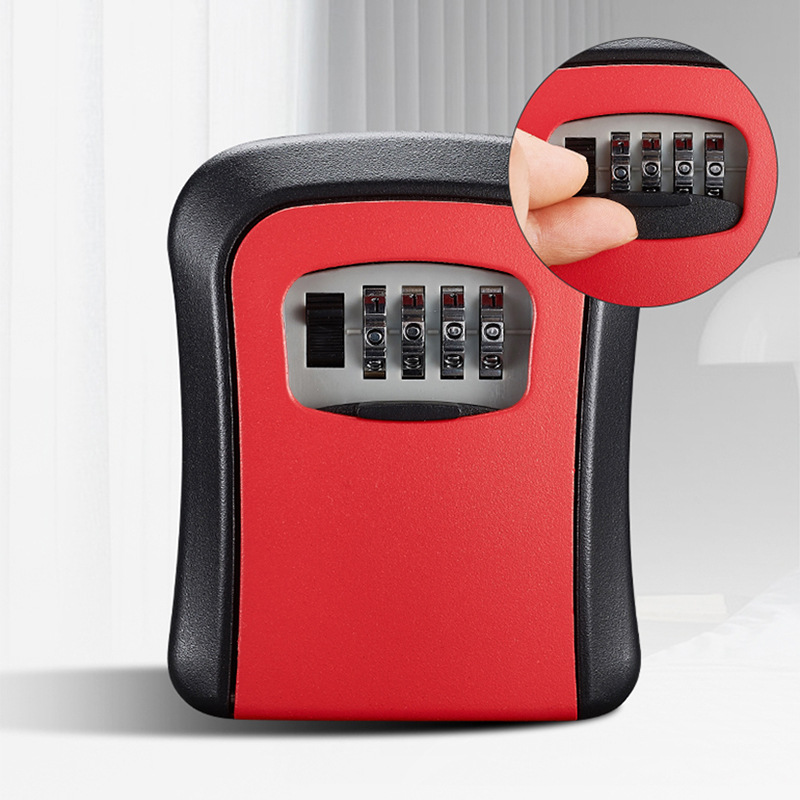 Wall Mount Key Lock Box 4 Digi - Home Security Key Box 评论和价格