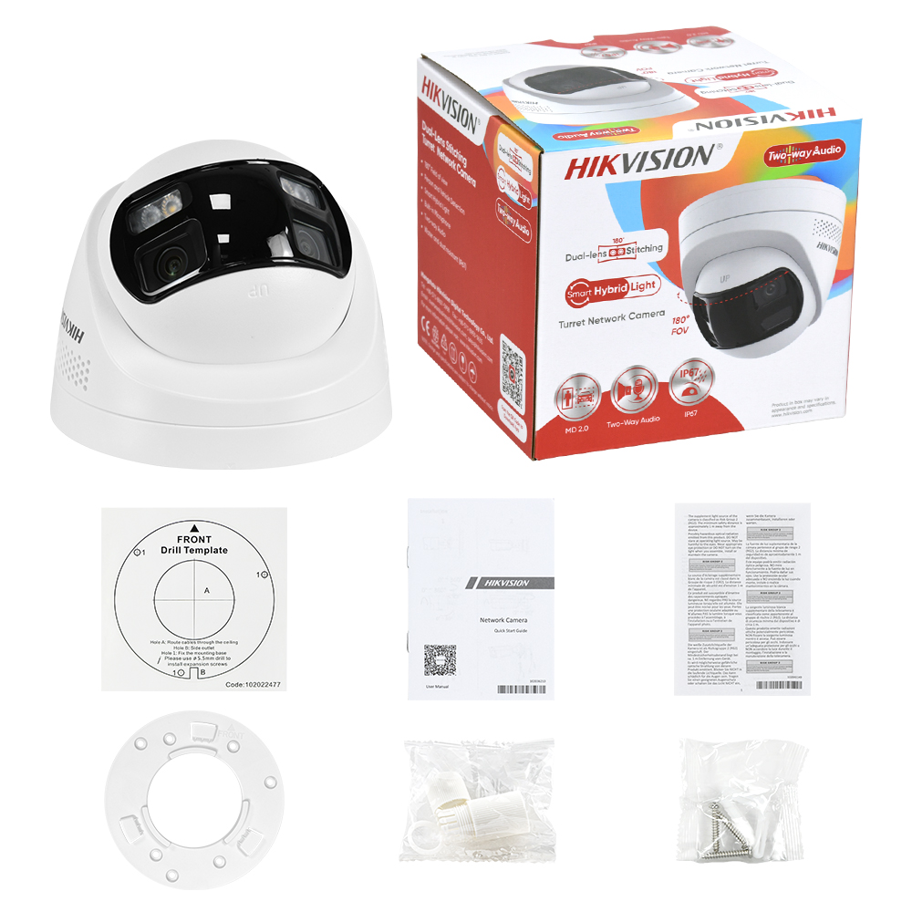Hikvision DS-2CD1383G2P-LIUF/S - Home Security Hikvision 评论和价格
