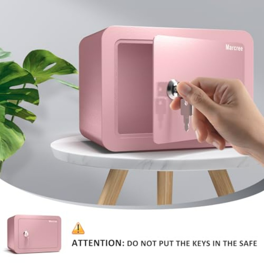 0.23 Cubic Small Safe Box for  - Home Security Key Box 评论和价格