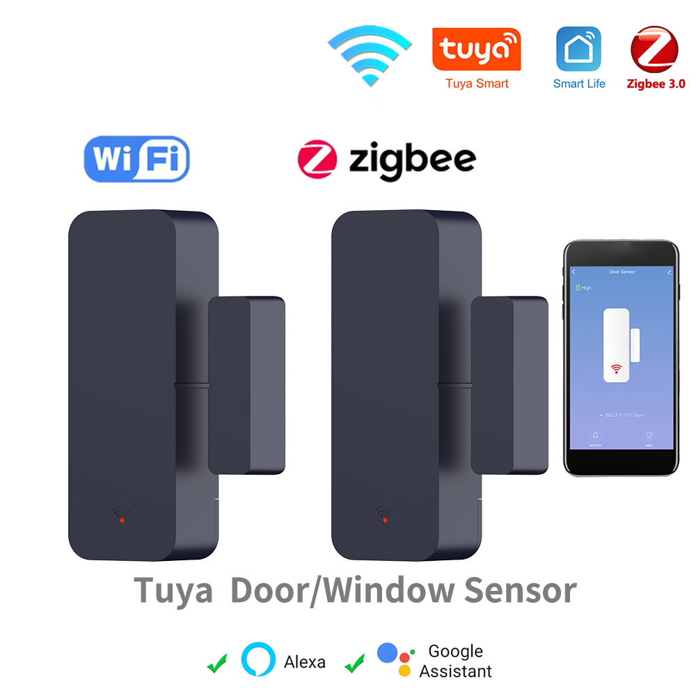 Tuya Zigbee Wifi Door Sensor W - Home Security With Ai 评论和价格