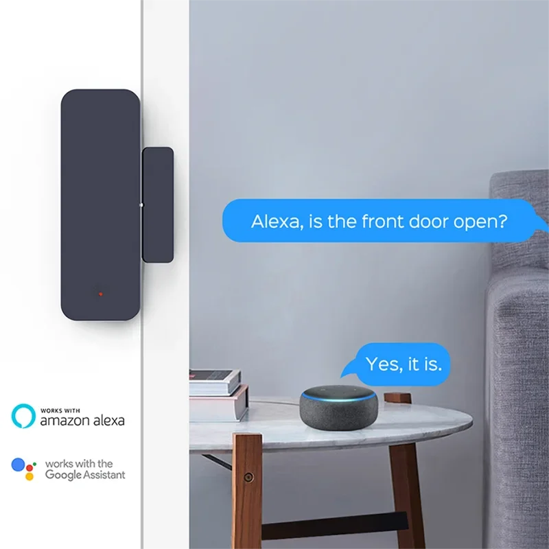 Tuya Zigbee Wifi Door Sensor W - Home Security With Ai 评论和价格