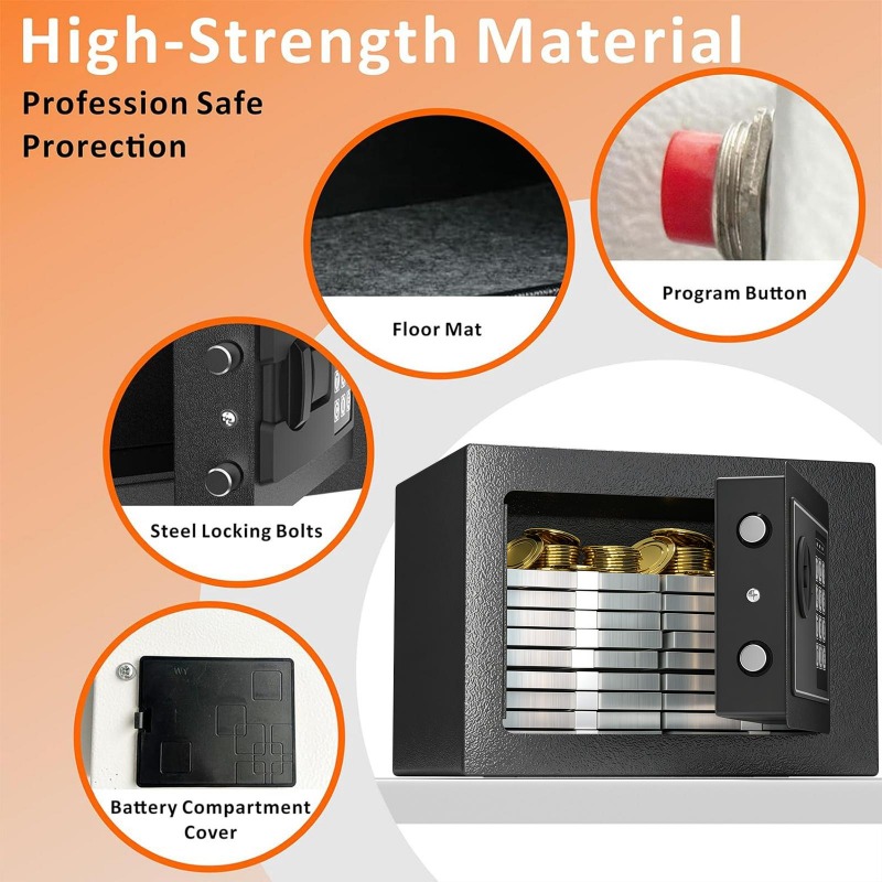 Digital Electronic Safe Box wi - Home Security Key Box 评论和价格