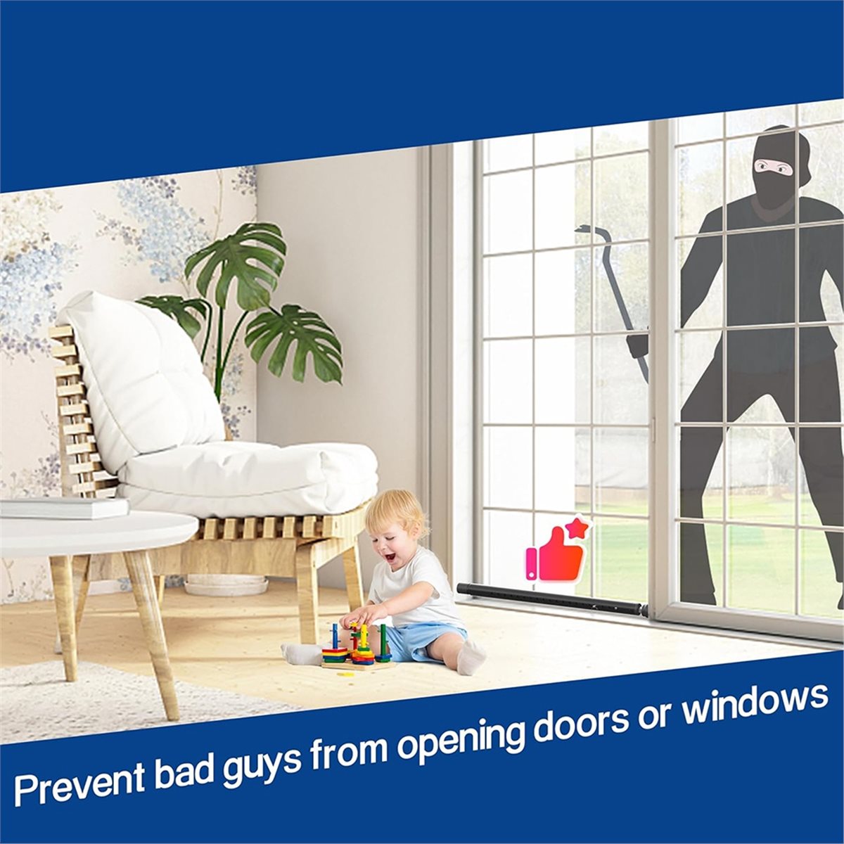 A20I Sliding Door Security Bar - Home Security Tips 评论和价格