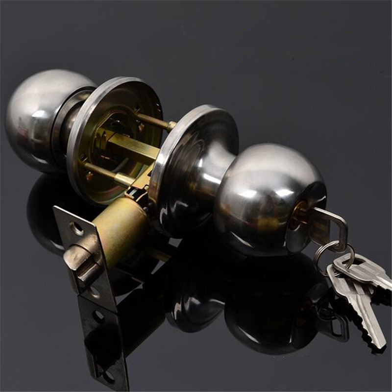 Round Ball Privacy Door Knob B - Home Security Brand 评论和价格