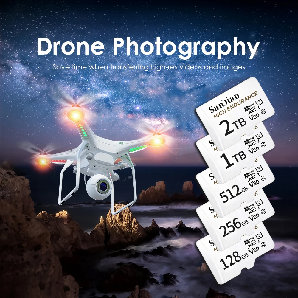 2026 Premium 128GB Micro TF SD - Home Security Drones 评论和价格