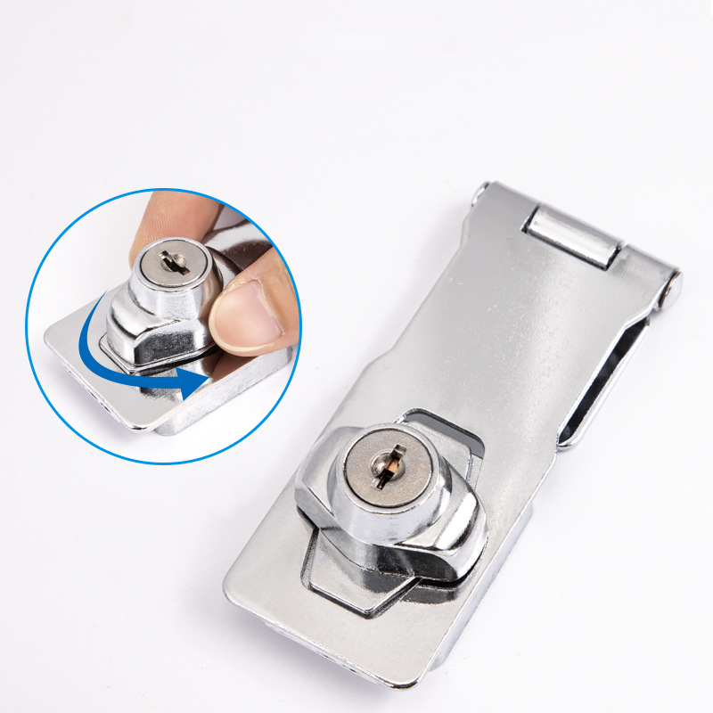KK&FING Punch-free With Lock D - Home Security Door Reinforcement Lock 评论和价格