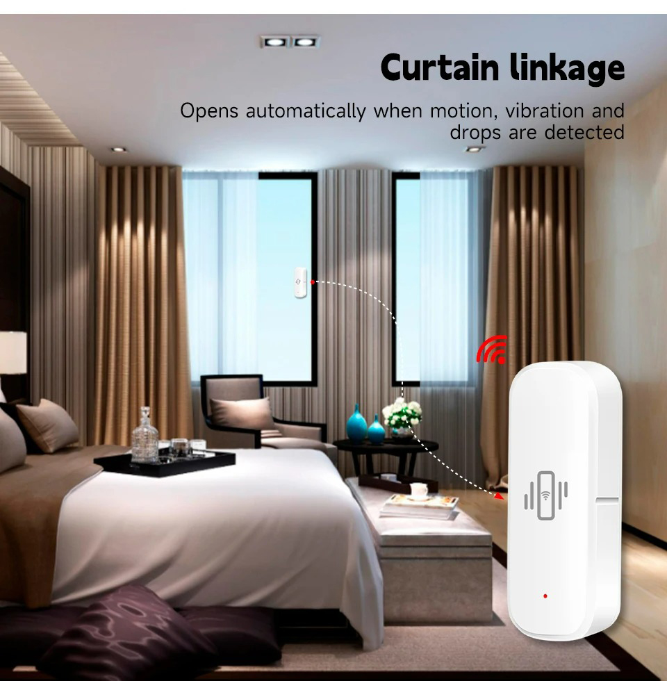 Tuya Smart WiFi Vibration Sens - Home Security With Ai 评论和价格