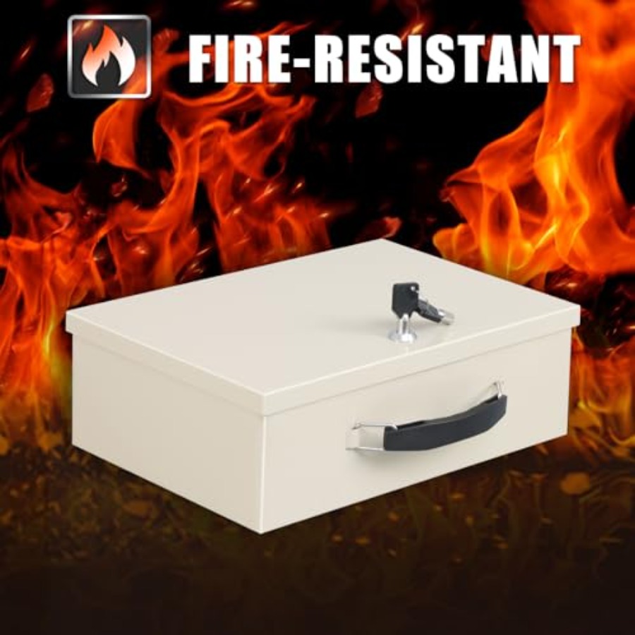 Fire Resistant Safe Fire Safe  - Home Security Key Box 评论和价格
