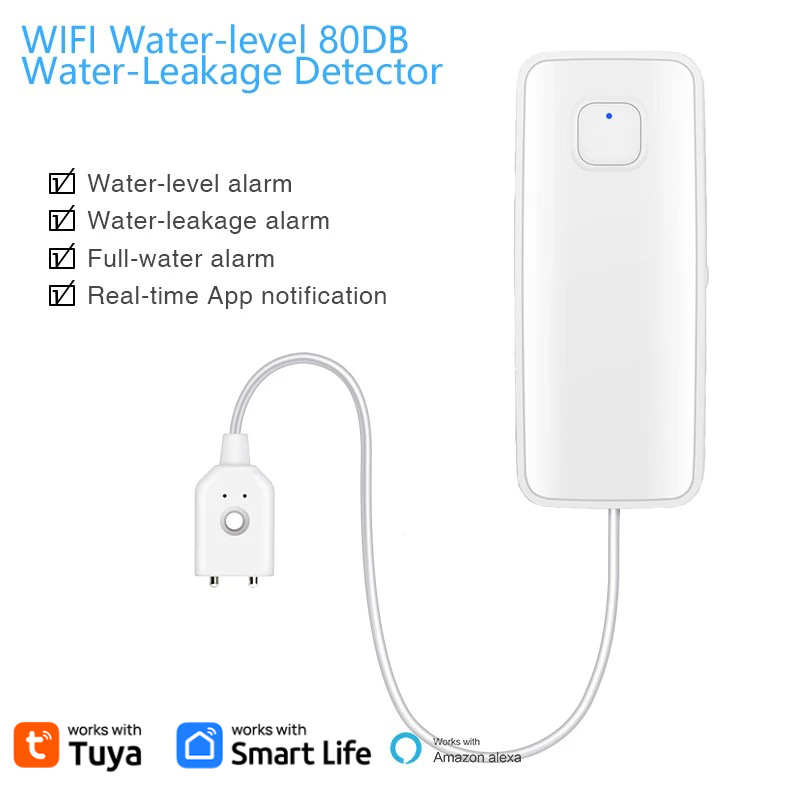 Tuya WiFi Smart Water Leak Sen - Home Security With Ai 评论和价格