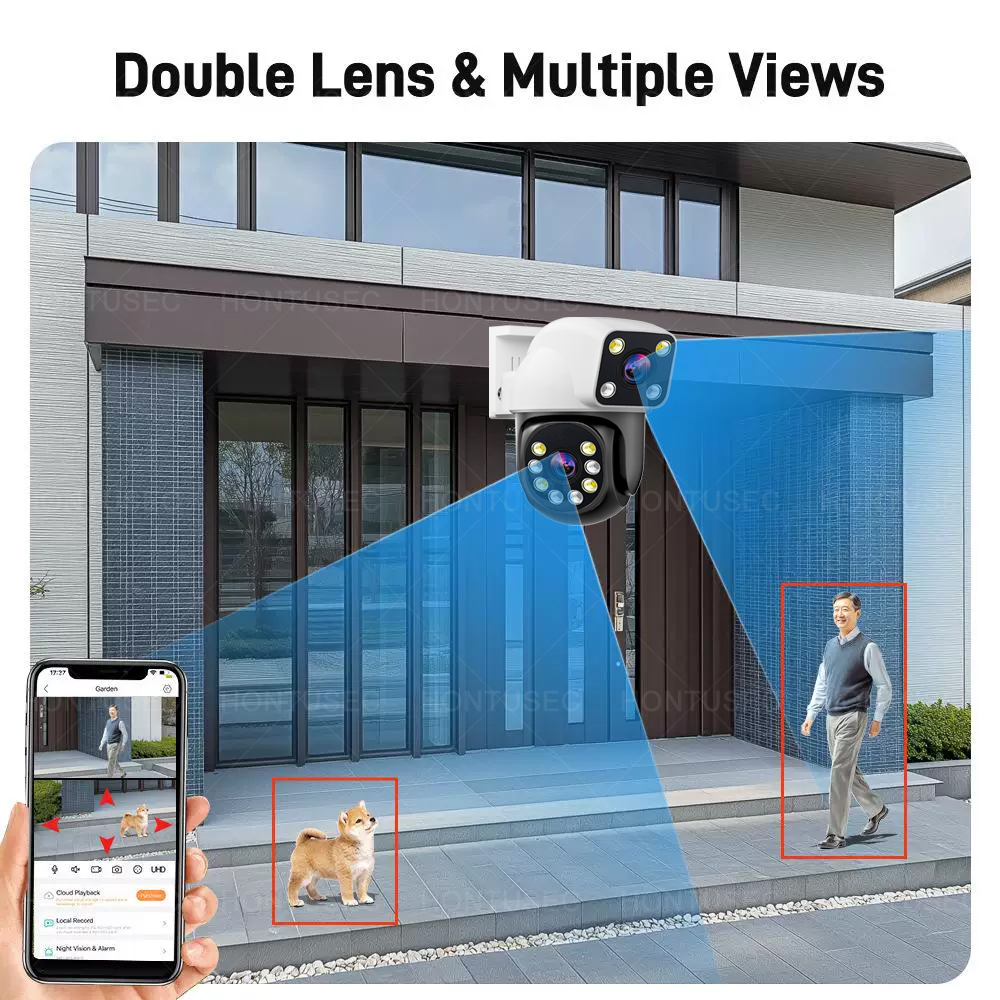 Smartlife 8MP WiFi Tuya Outdoo - Home Security With Ai 评论和价格