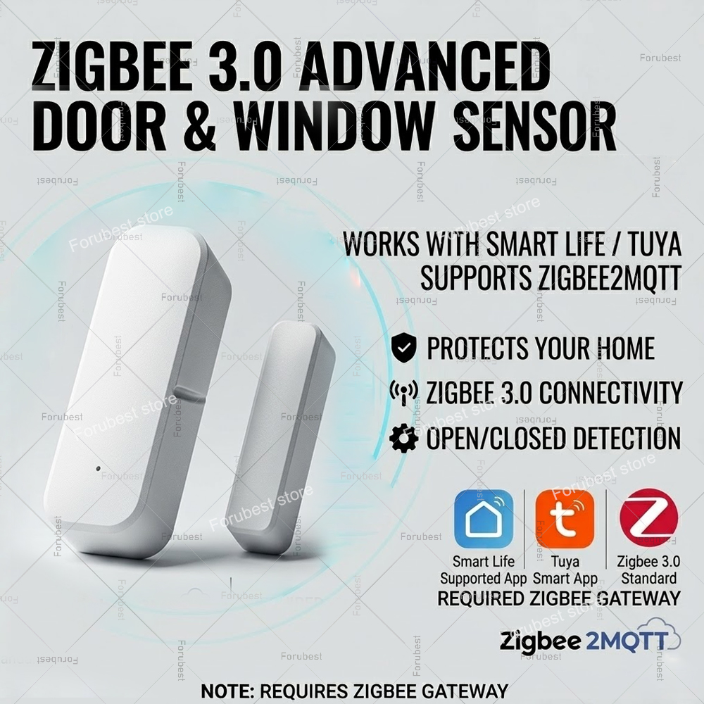 Tuya Zigbee Door Window Sensor - Home Security With Ai 评论和价格