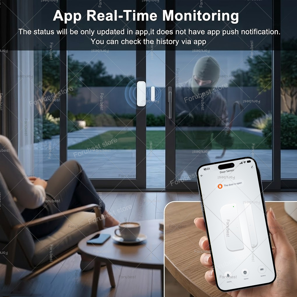 Tuya Zigbee Door Window Sensor - Home Security With Ai 评论和价格