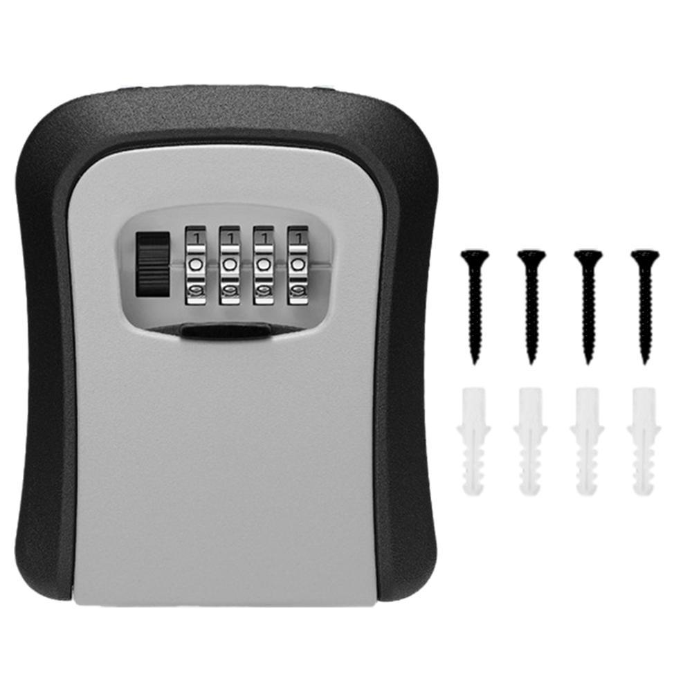 Wall Mount Key Lock Box 4 Digi - Home Security Key Box 评论和价格