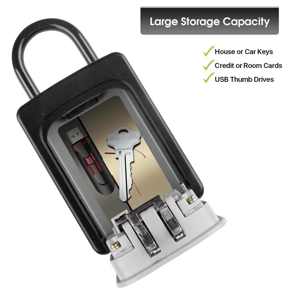 Wall Mount Key Lock Box 4 Digi - Home Security Key Box 评论和价格