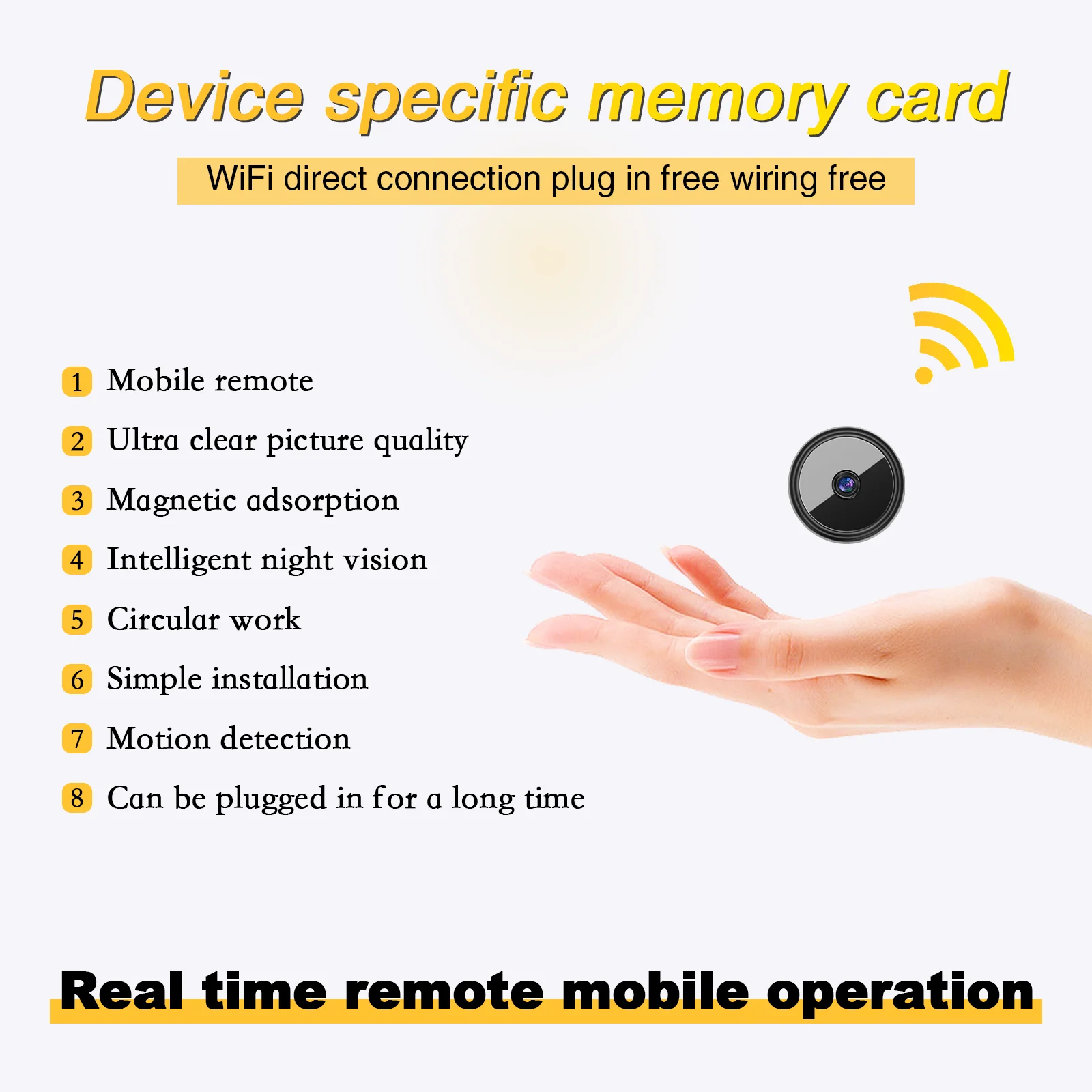 B16  1080P Home Smart Camera,  - Home Security Monitor 评论和价格