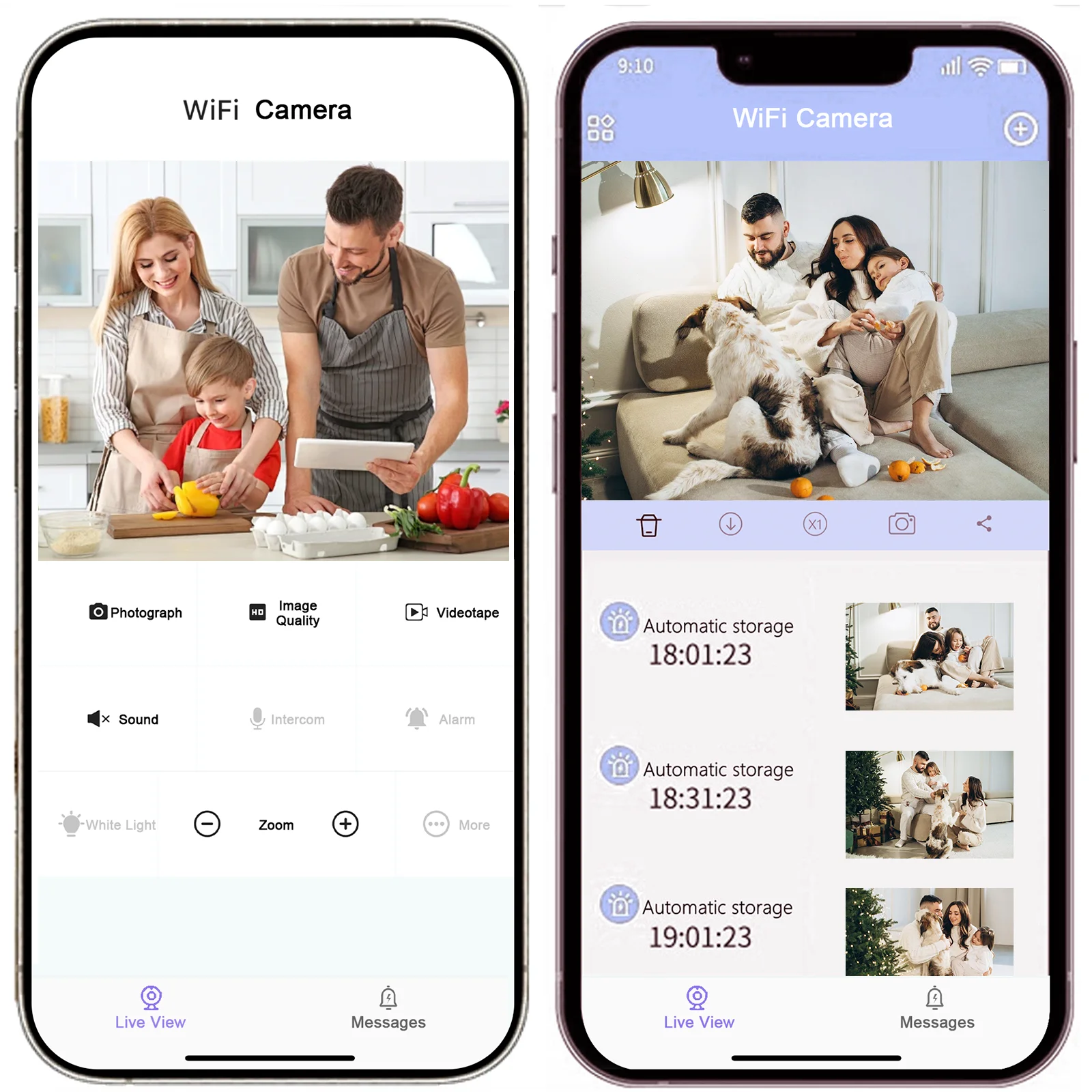 B16  1080P Home Smart Camera,  - Home Security Monitor 评论和价格