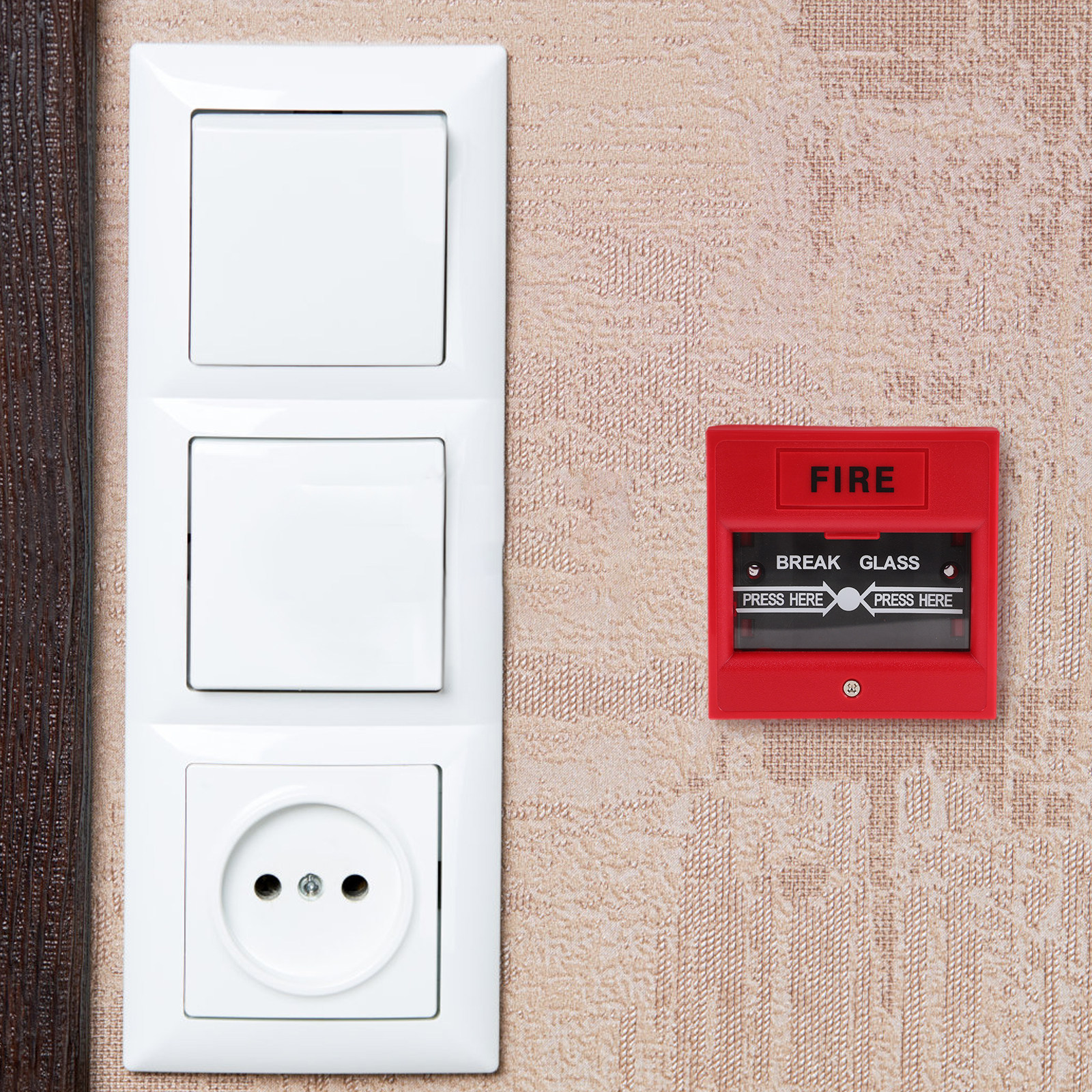 Emergency Glass Break Alarm Bu - Home Security Officer 评论和价格