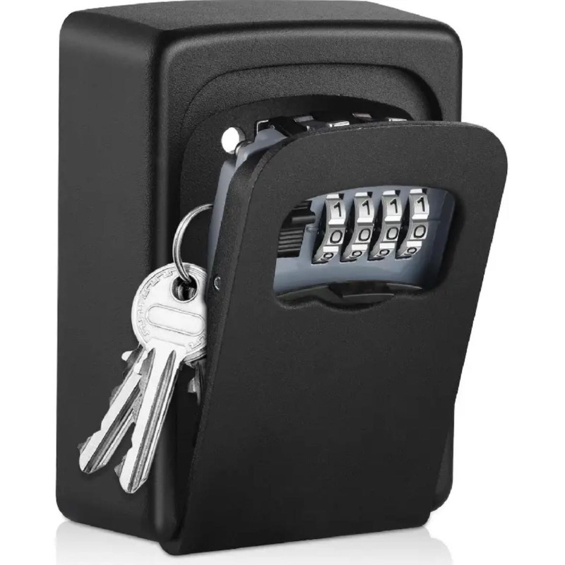 1pc Ultra-Secure Safety Key Bo - Home Security Key Box 评论和价格