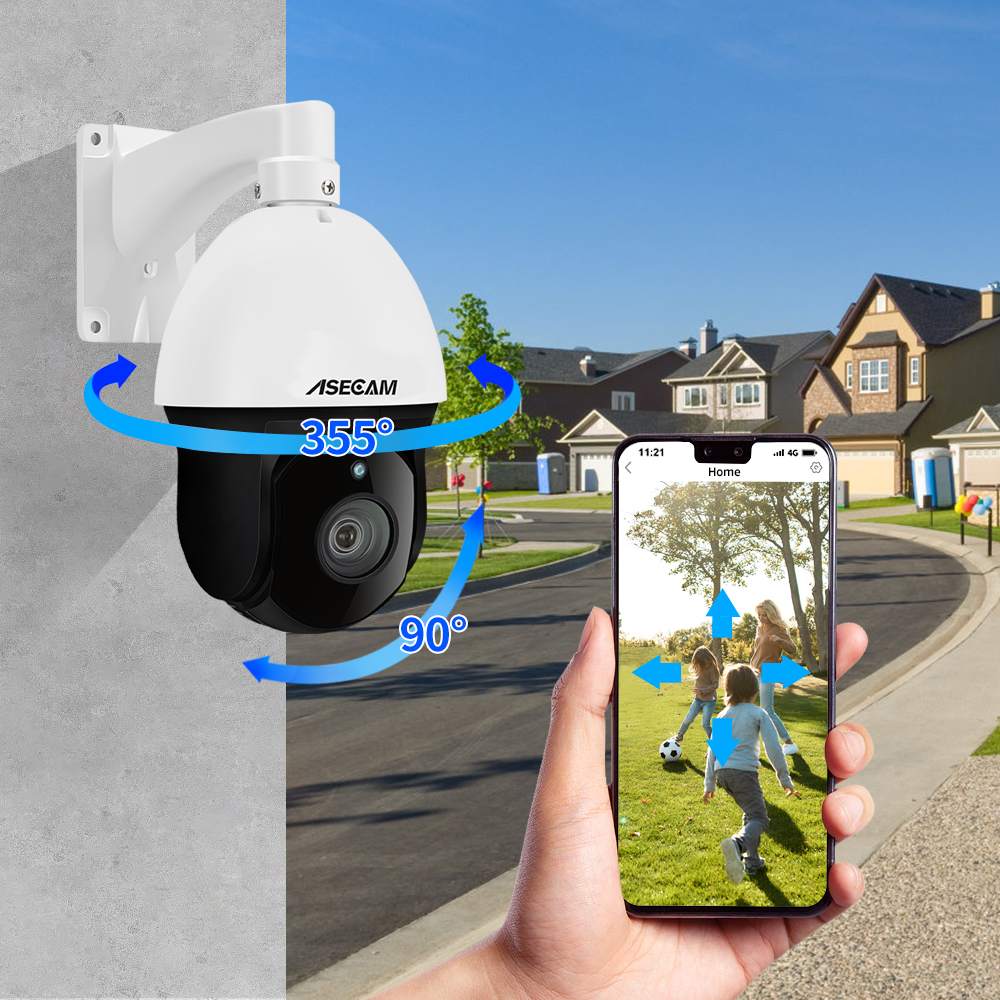 8MP 4K IP Camera Outdoor PTZ 3 - Home Security Hikvision 评论和价格