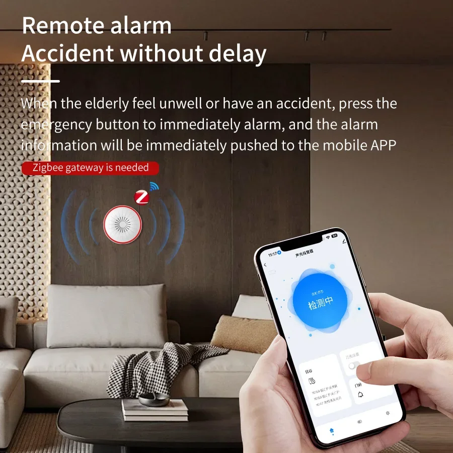 Tuya ZigBee Smart Siren 85DB W - Home Security Lights 评论和价格