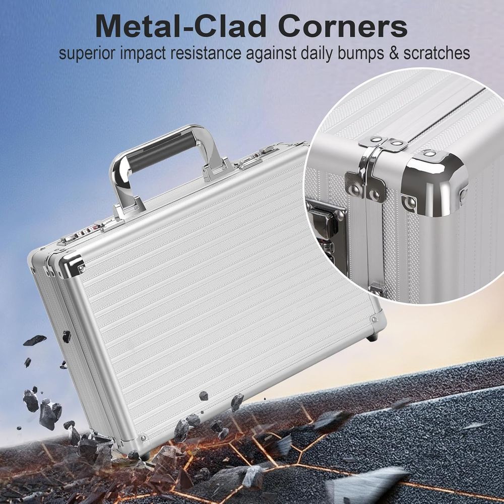 Portable Metal Storage Box wit - Home Security Officer 评论和价格