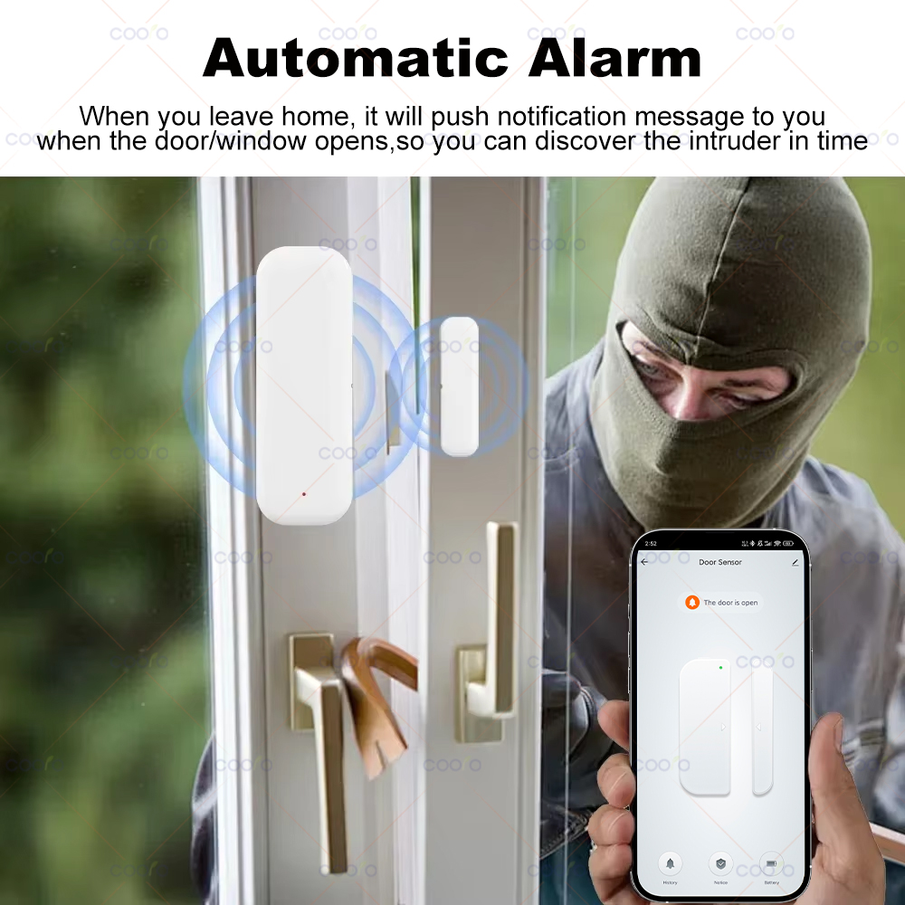 Zigbee 3.0 Door Window Sensor  - Window Alarm Sensor 评论和价格