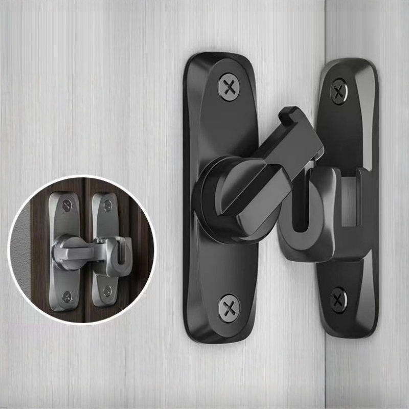 90/180 Degree Flip Sliding Doo - Home Security Door Reinforcement Lock 评论和价格