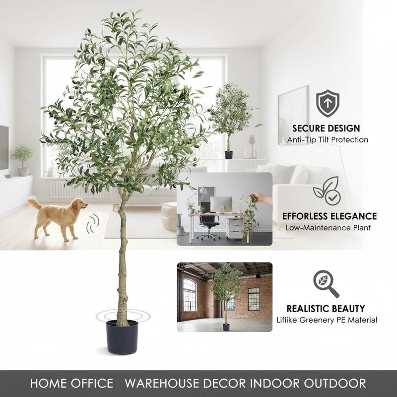 Synthetic Olive Shrub 72 Inch  - Home Security Tips 评论和价格