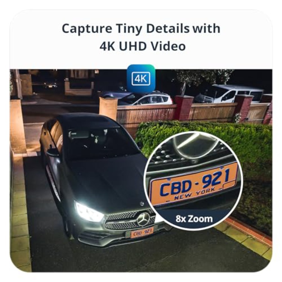 Wireless 4K security cameras f - Home Security No Monthly Fee 评论和价格