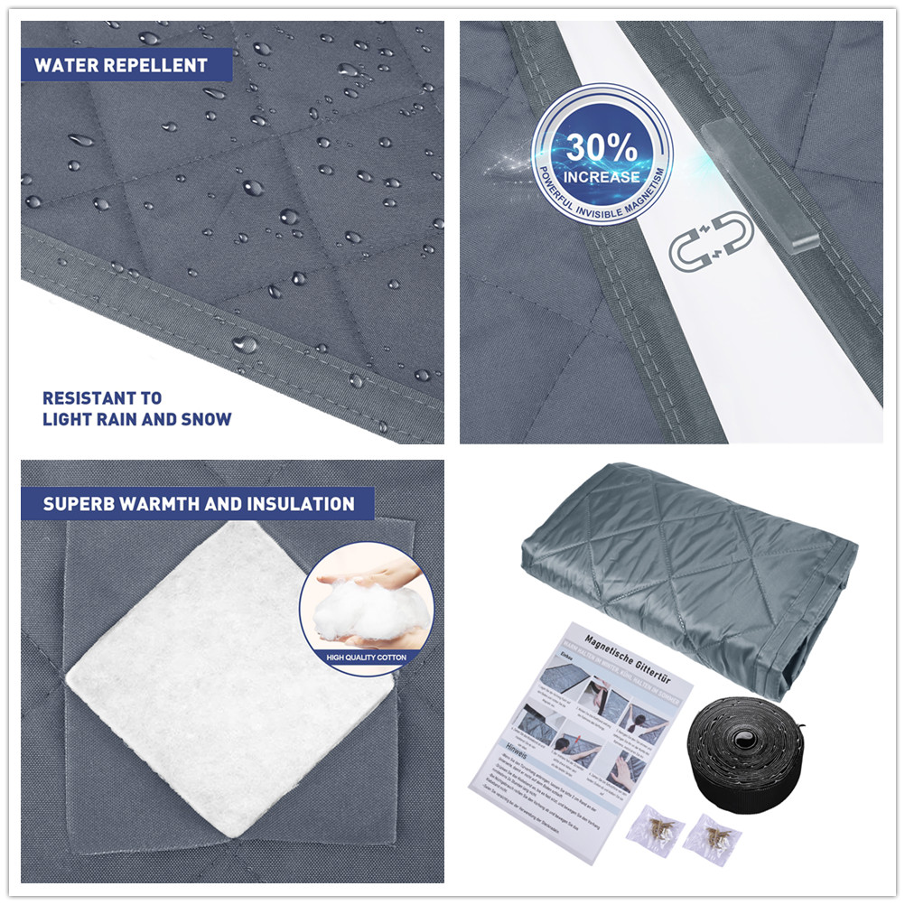 Magnetic Thermal Insulated Doo - Home Security Door Reinforcement Lock 评论和价格