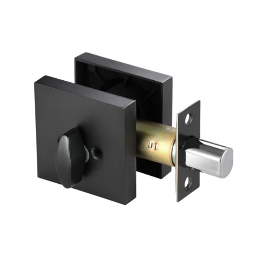 Matte Black Square Single Cyli - Home Security Officer 评论和价格