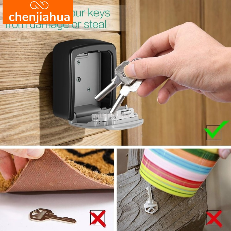 Wall Mount Key Storage Secret  - Home Security Key Box 评论和价格