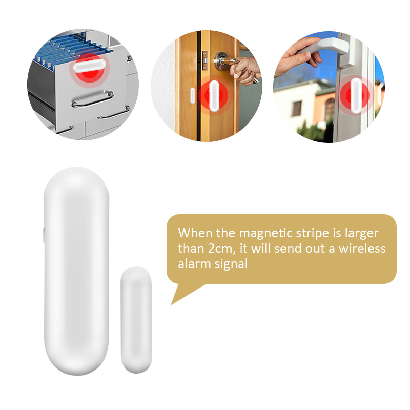 MD-211R Wireless 433/868MHz Al - Window Alarm Sensor 评论和价格