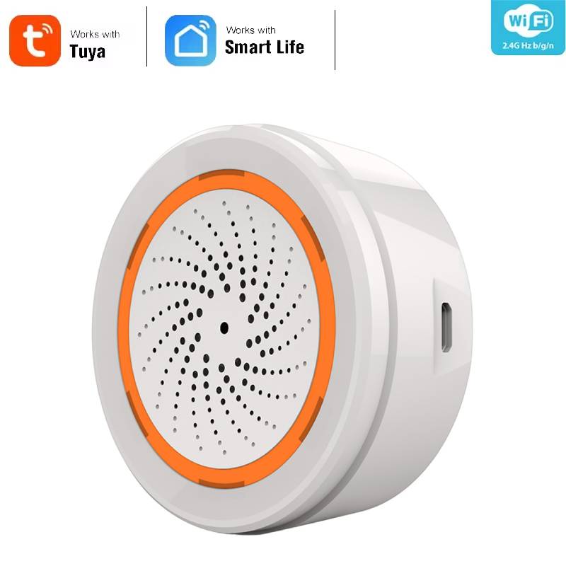 Smart Siren Alarm Tuya Zigbee  - Home Security Lights 评论和价格