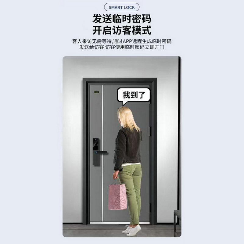 Tuya Smart Fingerprint Lock wi - Home Security Indoor Cameras 评论和价格
