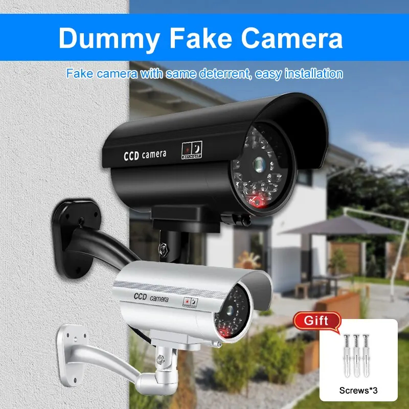 1PC Dummy Security Camera Watr - Home Security Lights 评论和价格