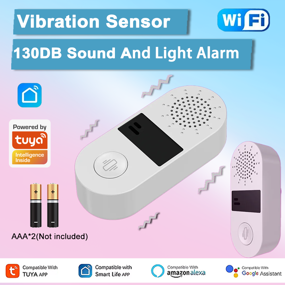 Tuya WiFi Vibration Sensor - 1 - Home Security With Ai 评论和价格