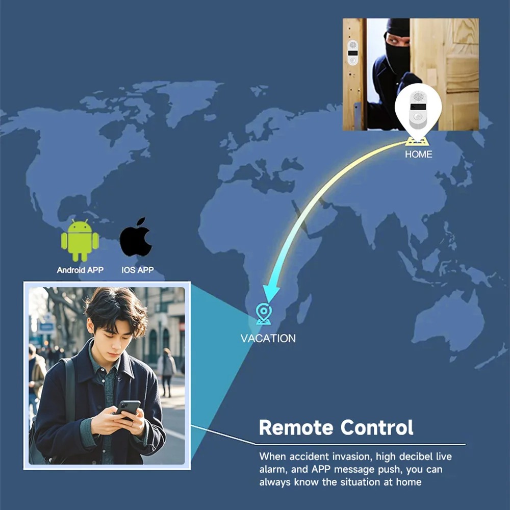 Tuya WiFi Vibration Sensor - 1 - Home Security With Ai 评论和价格