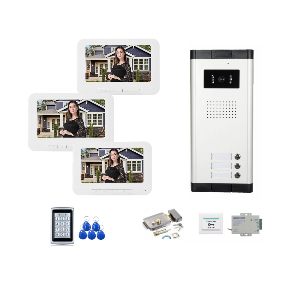 2 to 6 Units Building Doorbell - Home Security Units 评论和价格
