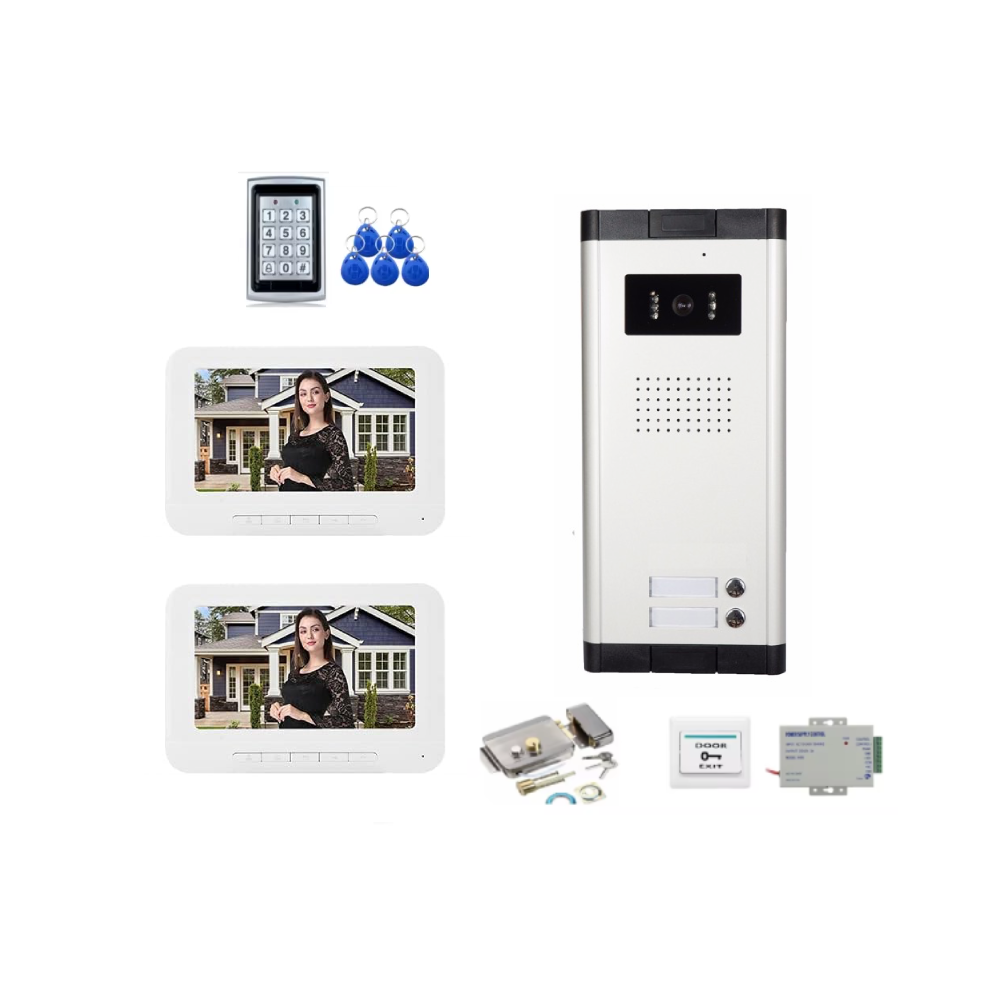 2 to 6 Units Building Doorbell - Home Security Units 评论和价格
