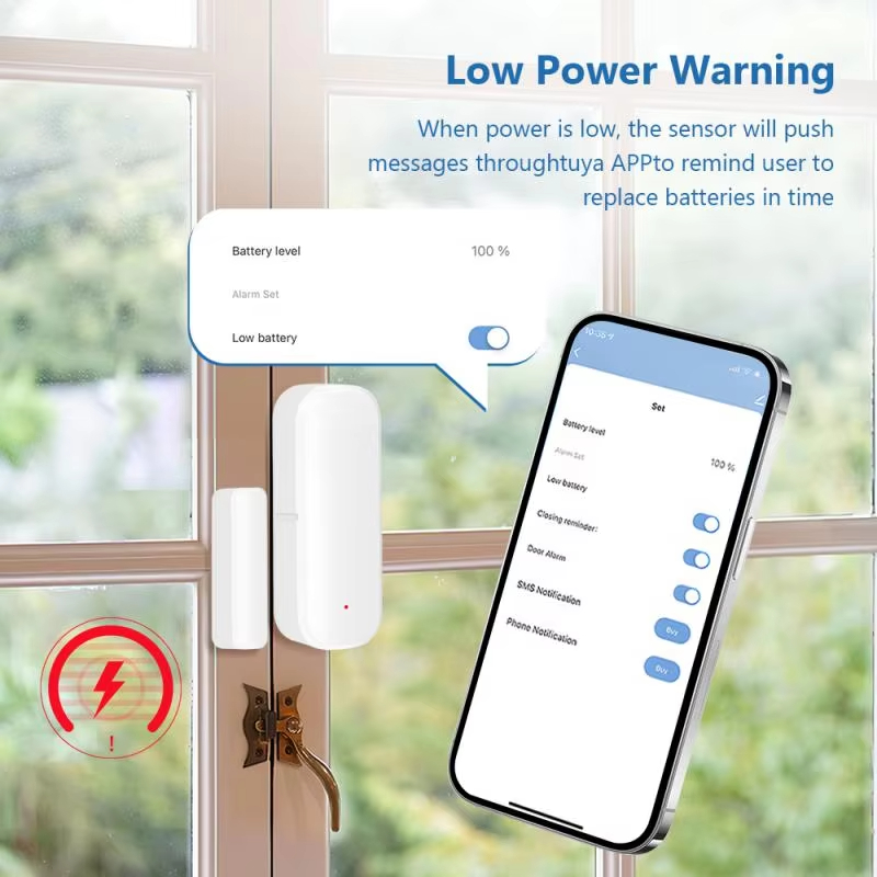 ZigBee Door Window Sensor Gate - Window Alarm Sensor 评论和价格