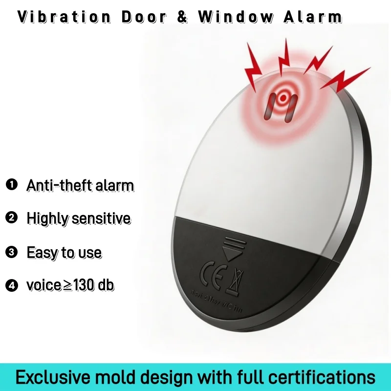 Travel Vibration Door Window A - Window Alarm Sensor 评论和价格