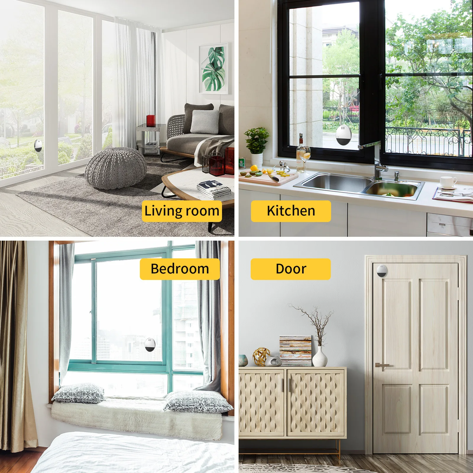 Travel Vibration Door Window A - Window Alarm Sensor 评论和价格
