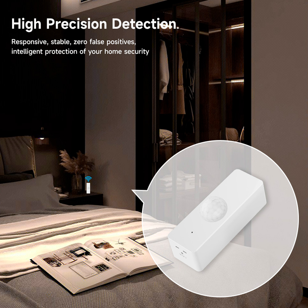 WiFi Smart PIR Motion Sensor T - Home Security With Ai 评论和价格