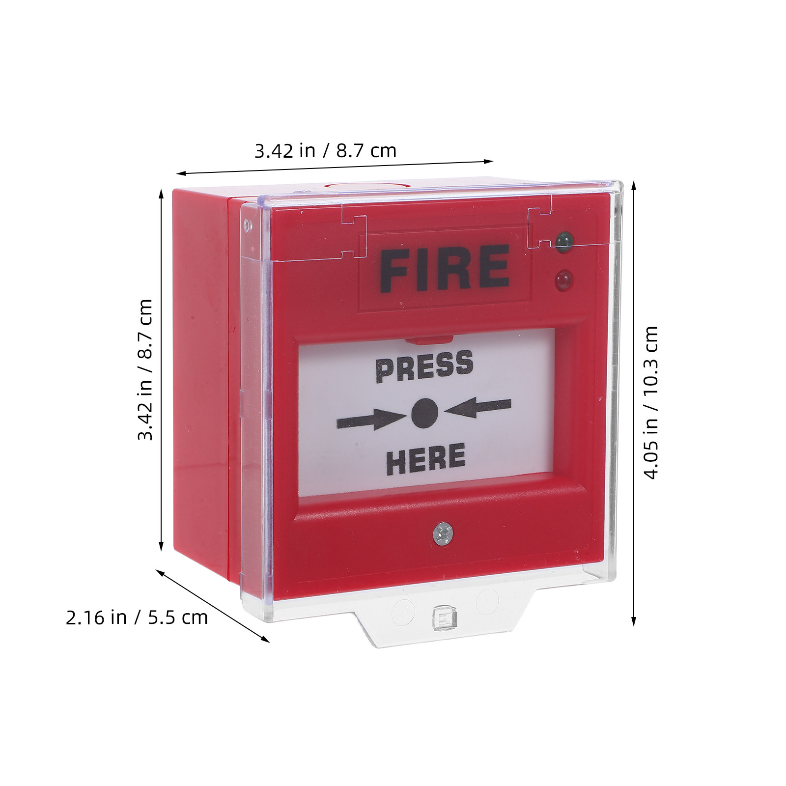 Resettable Fire Alarm Push But - Home Security Officer 评论和价格