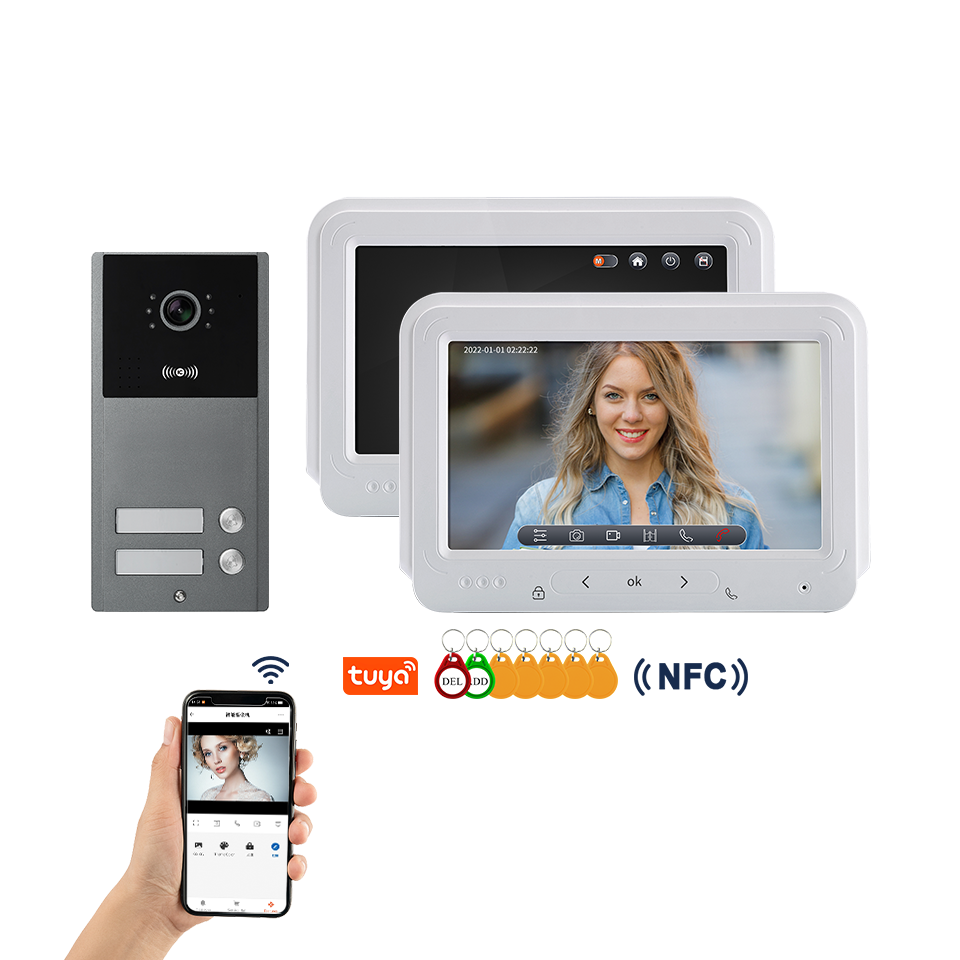 2 Units WIFI Video Intercom RF - Home Security Units 评论和价格